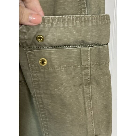 Riggs Workwear by Wrangler Mens Rip Stop 100% Cotton Cargo Pocket Pants-42x32 - Picture 4 of 15
